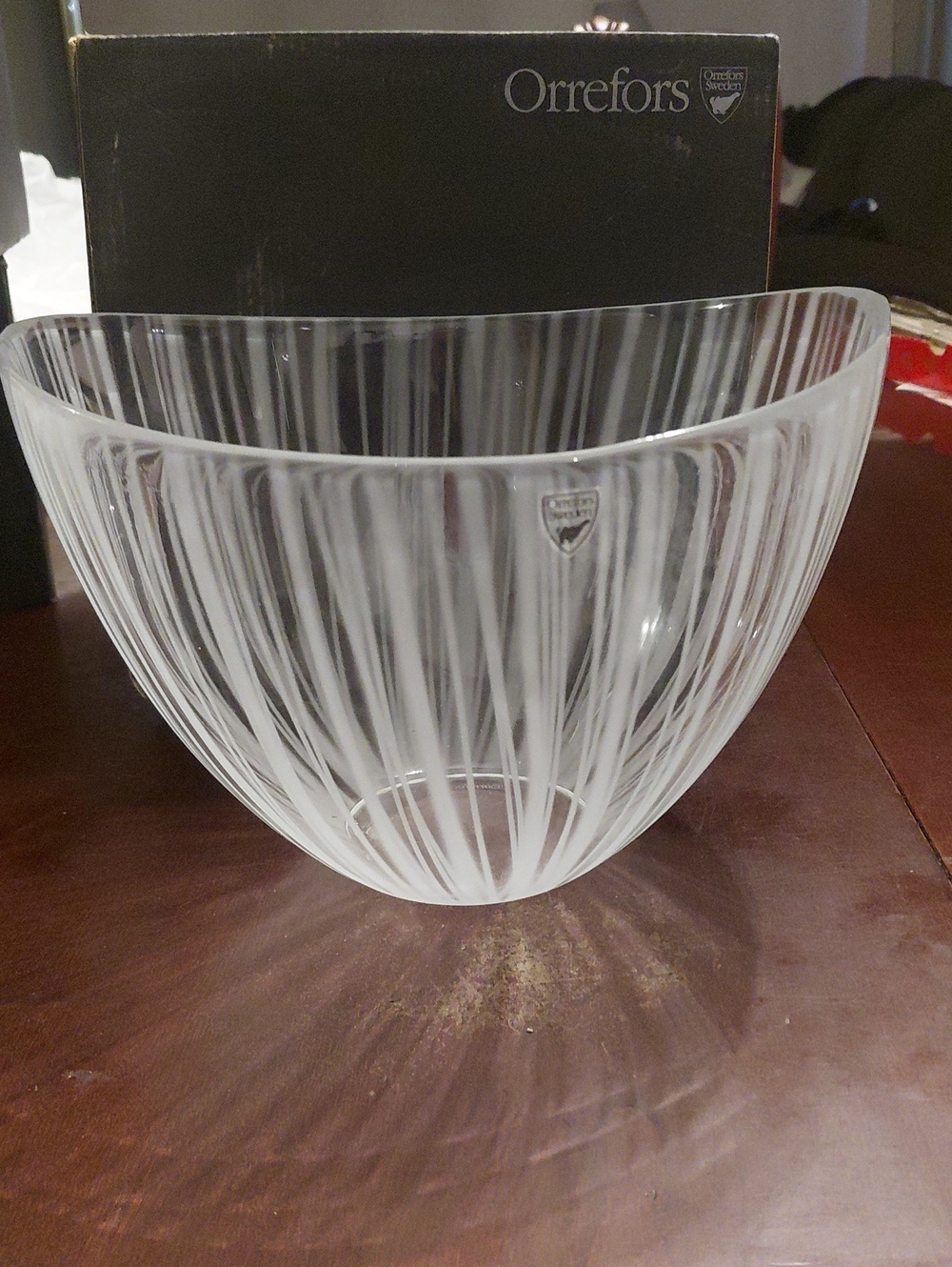 Orrefors CLEAR Pond Large Bowl